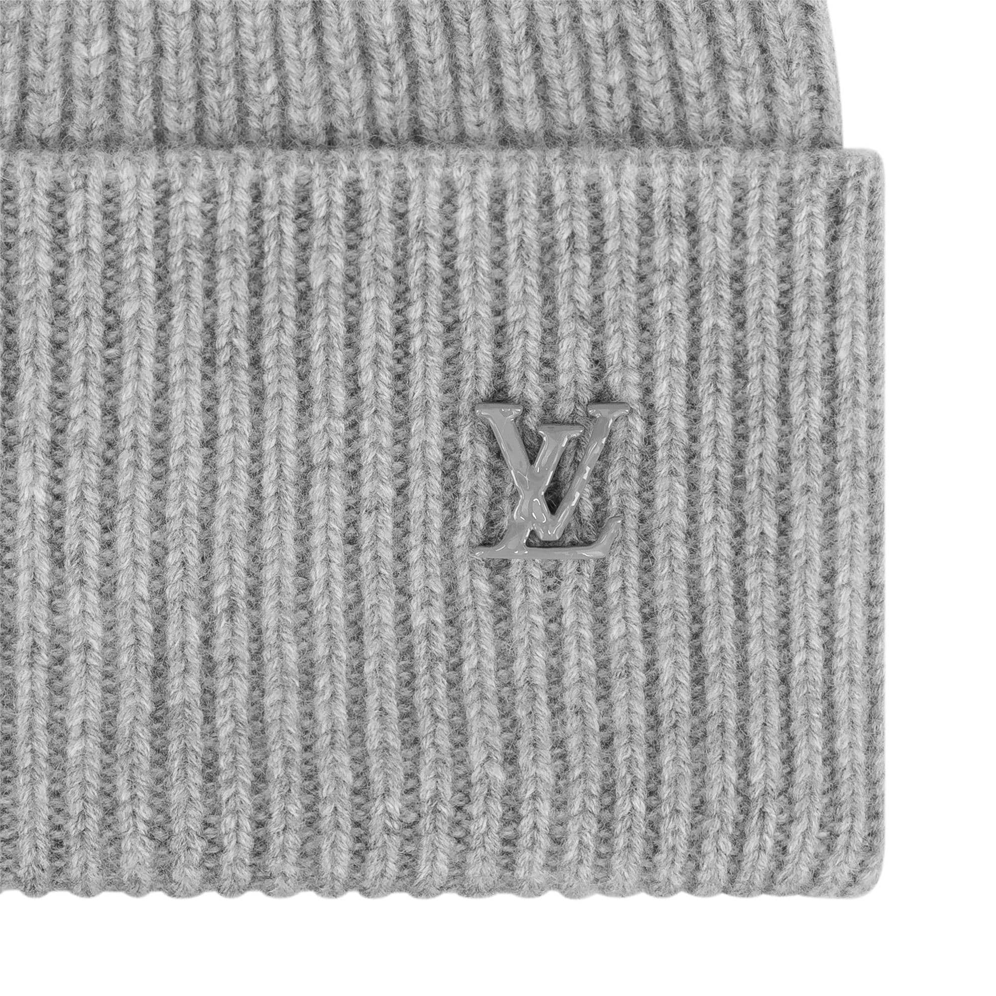 Louis vuitton discount beanie grey